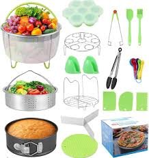 HOMGEN Akcesoria do Instant Pot - Profesjonalne Naczynia