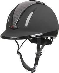 Kask Jeździecki Covalliero Carbonic VG1 Antracyt